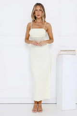 Sunbeam Dreams Lace Maxi Dress Yellow