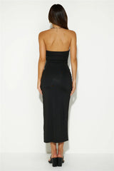 Special Feeling Midi Dress Black