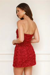 Rosaline Mini Dress Cherry