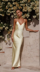 Gisella Maxi Dress - Yellow