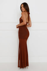 Tallula Maxi Dress Espresso