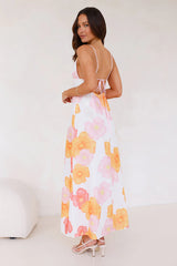 Soaking Up Maxi Dress White